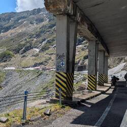 Der Tunnel oberhalb des Bildes wurde komplett dicht gemacht.