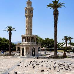 İzmir Saat Kulesi (Clock Tower) — Konak, İzmir.