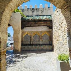 One of the gates leading into and out of the medina