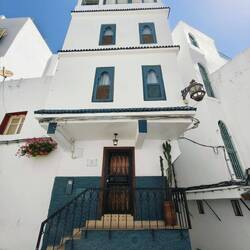 One of the modern houses inside the Medina