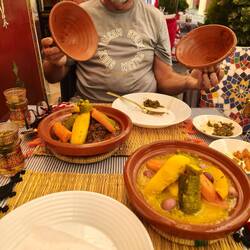 Tagine late lunch - Tangier