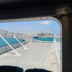 Landing in Tangier