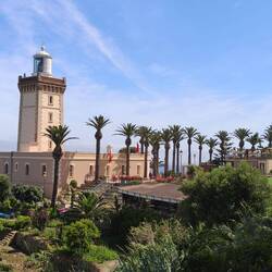 historic Cap Spartel Lighthouse, which guides ships towards Mediterranean sea