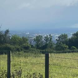 Rain over Bristol