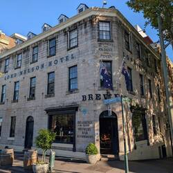 I stayed here at the Lord Nelson, Sydney's oldest hotel