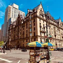 Dakota Building, when John Lennon was killed