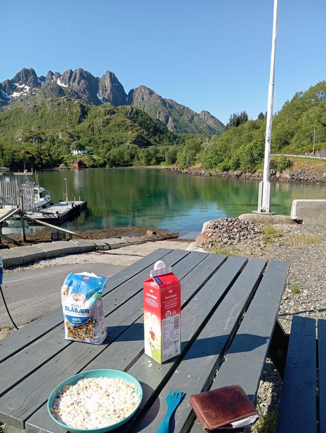 Frühstück in Hanøj