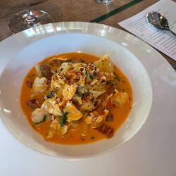 Lobster fettuccine