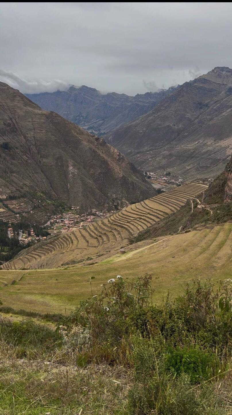 pisco Terraces from above