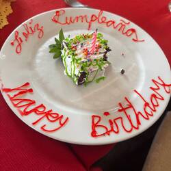 Celebrating my birthday and end of surgeries