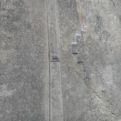 A wall in a room