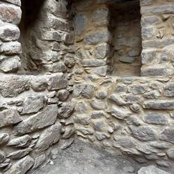 Inca art niches in the thriving town