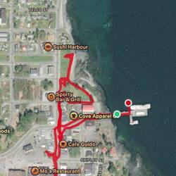 Walk around downtown Port Hardy.