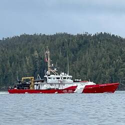 Canadian Coast Guard cutter.