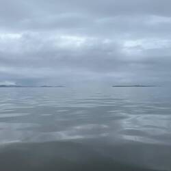 A calm Queen Charlotte Strait.