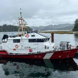 Canadian Coast Guard small cutter Pachena Bay.