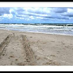 Übernachten darf man am Strand nicht..
