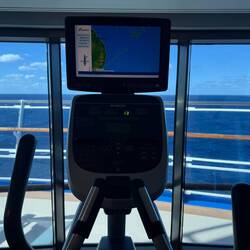 Not a bad view for a gym!