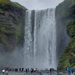 Skogafoss Waterfall,