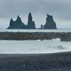 Vik; view from beach