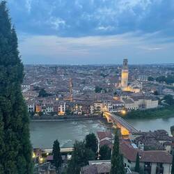 Verona after dark