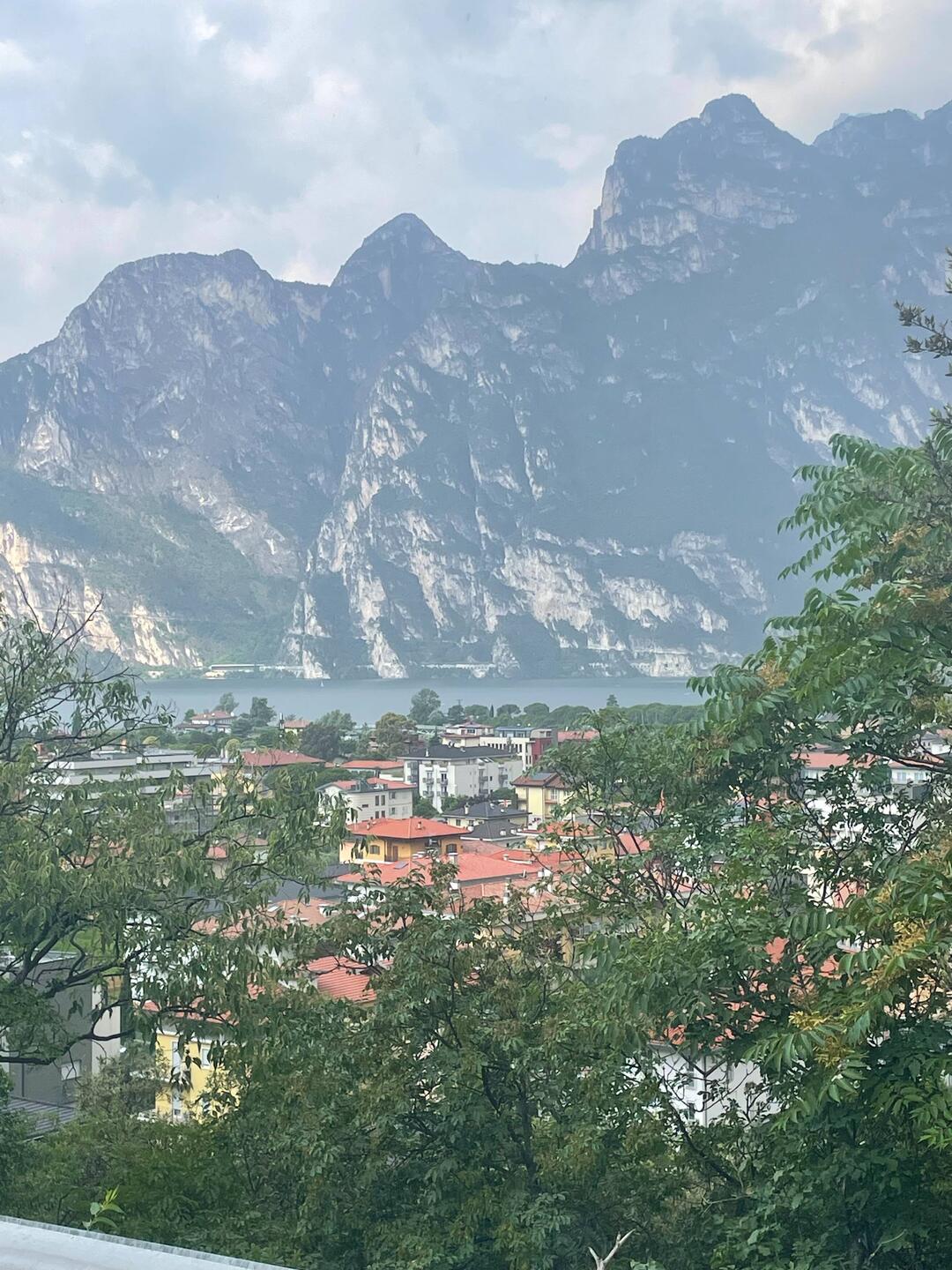 First sight of Lake Garda