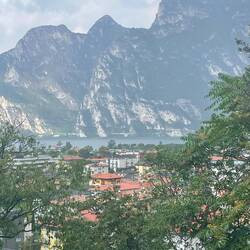 First sight of Lake Garda