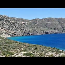 Vidéo-diaporama fin d'après-midi dans notre crique secrète au sud de Kedrodasos