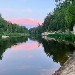 Schnell noch baden