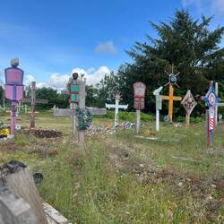 Cemetery at Fort Rupert