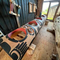 Calvin Hunt's art gallery