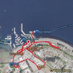 My walk around Port McNeill