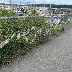 Stream of Dreams at ferry terminal