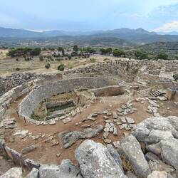Cercle A des tombes
