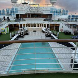 Early morning on the main deck