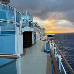 Sunrise over the Pacific