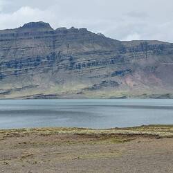 The other side of the Fjord is officially in the Eastern Fjords region of Iceland