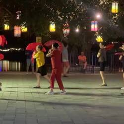 As the temperature drops it is used by locals to exercise and do practice in.