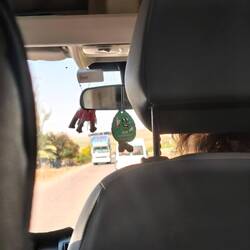 Mini bus 🚌 courtesy of broken seat
