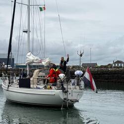 Roel and Christa depart in 'Scuymbloem'