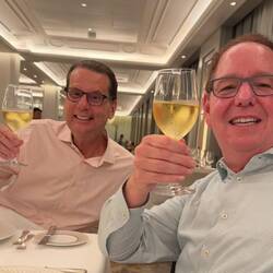 David & Roger - Cheers!