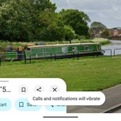 Al was meeting Dad & Sarah at Thorne. Google Maps shows who's been there before!