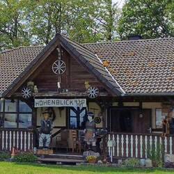 an der Rezeption