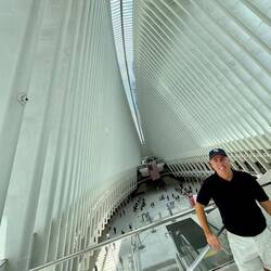 Inside Oculus. Like being in bones of whale 🐳