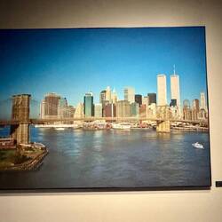 It was a perfect day just before 9/11 happened. Locals sometimes call such weather a 9/11 day!
