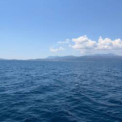 Insel Lefkàs in Sicht