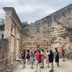 Parodos du théâtre