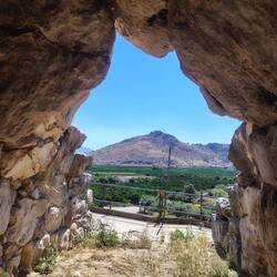 Tirynthe, une casemate