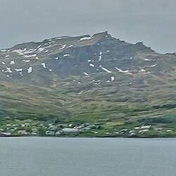 View across a fjord