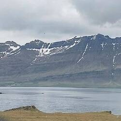 View across a fjord